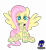 Size: 3840x4154 | Tagged: safe, artist:damlanil, imported from derpibooru, fluttershy, pegasus, pony, blushing, clothes, collar, cute, cutie mark accessory, cutie mark collar, female, front view, hairclip, latex, makeup, mare, mouth hold, raised hoof, rubber, shiny, shiny mane, show accurate, shyabetes, simple background, sitting, smiling, socks, solo, striped socks, transparent background, vector, wings