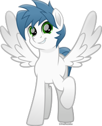 Size: 3653x4500 | Tagged: safe, artist:limedazzle, imported from derpibooru, oc, oc only, oc:white quartz, pegasus, pony, male, movie accurate, show accurate, simple background, solo, stallion, transparent background