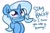 Size: 1920x1253 | Tagged: dead source, safe, artist:kimjoman, artist:php142, imported from derpibooru, trixie, pony, unicorn, cute, diatrixes, ear fluff, female, hnnng, kimjoman is trying to murder us, looking up, magic wand, mare, mouth hold, nom, simple background, smiling, solo, text, threat, wand, weapons-grade cute, white background