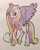 Size: 978x1223 | Tagged: safe, artist:serra20, imported from derpibooru, princess cadance, alicorn, pony, colored pencil drawing, female, solo, traditional art