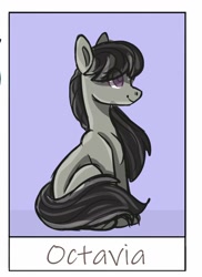 Size: 744x1024 | Tagged: safe, alternate version, artist:fraylinn, imported from derpibooru, octavia melody, earth pony, pony, female, mare, smiling, solo