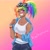 Size: 3000x3000 | Tagged: safe, artist:kaikururu, imported from derpibooru, kotobukiya, rainbow dash, human, anime, breasts, cleavage, dark skin, female, goggles, grin, humanized, kotobukiya rainbow dash, looking at you, one eye closed, smiling, solo, wink, winking at you