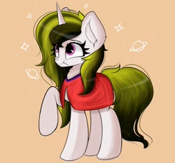 Size: 2318x2160 | Tagged: safe, artist:janelearts, imported from derpibooru, oc, oc only, pony, unicorn, clothes, female, mare, solo