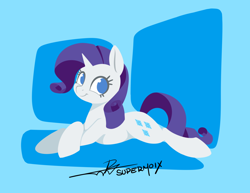 Size: 1584x1224 | Tagged: safe, artist:supermoix, imported from derpibooru, rarity, pony, unicorn, abstract background, cute, female, lineless, mare, no pupils, simple background, solo