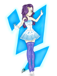 Size: 768x1024 | Tagged: safe, artist:catcor, imported from derpibooru, rarity, human, cutie mark background, female, humanized, solo