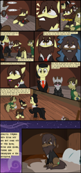 Size: 1280x2729 | Tagged: safe, artist:mr100dragon100, imported from derpibooru, comic:new beginnings and new friends, adam (frankenstein monster), comic, dark forest au's dr. jekyll and mr. hyde, dark forest au's matthew, griffin (character), night, scared