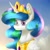 Size: 2000x2000 | Tagged: safe, artist:brilliant-luna, imported from derpibooru, princess celestia, alicorn, pony, bust, crown, ear fluff, female, jewelry, mare, portrait, regalia, solo, solo female