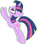 Size: 841x997 | Tagged: safe, artist:scinstigator, artist:scintillant-h, imported from derpibooru, twilight sparkle, pony, unicorn, female, mare, simple background, solo, transparent background, unicorn twilight