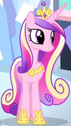 Size: 638x1131 | Tagged: safe, imported from derpibooru, screencap, princess cadance, alicorn, pony, equestria games (episode), cropped, crown, female, jewelry, mare, regalia, solo, tiara