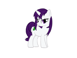 Size: 480x360 | Tagged: safe, alternate version, artist:sleepykoinu, imported from derpibooru, oc, oc only, pony, unicorn, base used, horn, simple background, solo, unicorn oc, white background