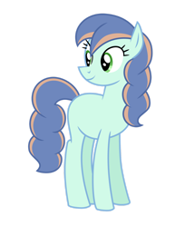 Size: 1280x1572 | Tagged: safe, artist:tenderrain-art, artist:tenderrain46, imported from derpibooru, oc, oc only, earth pony, pony, female, magical lesbian spawn, mare, offspring, parent:coloratura, parent:sapphire shores, simple background, solo, transparent background