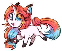 Size: 1241x1029 | Tagged: safe, artist:cloud-fly, imported from derpibooru, oc, oc only, oc:amo, pony, unicorn, chibi, female, mare, simple background, solo, transparent background