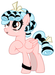 Size: 2009x2724 | Tagged: safe, artist:kazeblue, imported from derpibooru, cozy glow, pegasus, pony, alternate hairstyle, bow, bracelet, dyed hair, dyed mane, ear piercing, earring, emo, eyeshadow, female, freckles, goth, hair bow, jewelry, lip piercing, makeup, mare, mascara, missing cutie mark, older, older cozy glow, piercing, raised hoof, simple background, solo, transparent background, wristband