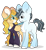 Size: 1098x1206 | Tagged: safe, artist:mintoria, imported from derpibooru, oc, oc only, pegasus, pony, unicorn, clothes, female, hoodie, male, mare, simple background, stallion, transparent background, two toned wings, wings