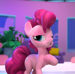 Size: 669x655 | Tagged: safe, imported from derpibooru, screencap, pinkie pie, earth pony, pony, hello pinkie pie, cropped, female, mare, pinkamena diane pie, solo