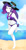 Size: 1914x3664 | Tagged: safe, artist:xan-gelx, imported from derpibooru, rarity, equestria girls, equestria girls series, forgotten friendship, adorasexy, barefoot, beach, belly button, bikini, clothes, cloud, cute, eyes closed, feet, female, happy, hat, jeweled swimsuit, ocean, rarity's beach shorts swimsuit, rarity's purple bikini, sand, sexy, smiling, solo, swimsuit, water