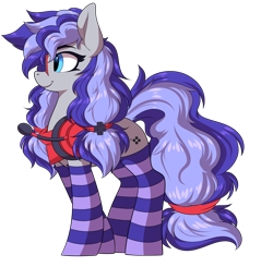 Size: 6336x6203 | Tagged: safe, alternate version, artist:ask-colorsound, imported from derpibooru, oc, oc only, oc:cinnabyte, earth pony, pony, absurd resolution, adorkable, bandana, cinnabetes, clothes, cute, dork, female, gaming headset, glasses, headphones, headset, mare, pigtails, simple background, smiling, socks, solo, striped socks, transparent background