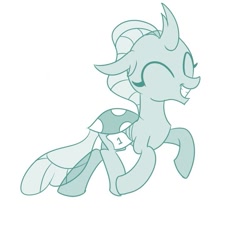 Size: 797x796 | Tagged: safe, artist:sintakhra, imported from derpibooru, ocellus, changedling, changeling, tumblr:studentsix, counting, cute, diaocelles, female, post-it, solo