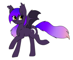 Size: 1344x1106 | Tagged: safe, artist:f-lowers088, imported from derpibooru, oc, oc only, oc:mystery, bat pony, pony, bat pony oc, bat wings, simple background, solo, transparent background, wings