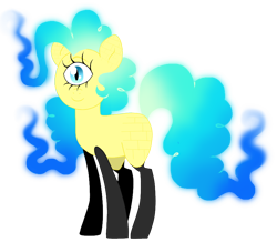 Size: 842x733 | Tagged: safe, artist:unoriginai, imported from derpibooru, oc, oc only, cyclops, earth pony, pony, crossover, crossover offspring, crossover ship offspring, gravity falls, mane of fire, offspring, parent:bill cipher, parent:pinkie pie, simple background, solo, transparent background, wat, xk-class end-of-the-world scenario