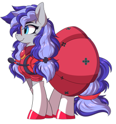 Size: 5859x6251 | Tagged: safe, alternate version, artist:ask-colorsound, imported from derpibooru, oc, oc only, oc:cinnabyte, earth pony, pony, absurd resolution, adorkable, cinnabetes, clothes, cute, dork, dress, female, gaming headset, glasses, headphones, headset, mare, pigtails, simple background, smiling, socks, solo, transparent background