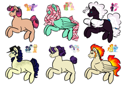 Size: 3189x2126 | Tagged: safe, artist:lieutenantcactus, imported from derpibooru, applejack, coco pommel, coloratura, fluttershy, pinkie pie, rainbow dash, rarity, spitfire, sunset shimmer, tempest shadow, tree hugger, twilight sparkle, oc, oc:blazin' glory, oc:dove wing, oc:formal wear, oc:harmony trust, oc:jazz medly, oc:triple blueberry sunrise, pony, female, flutterhugger, lesbian, magical lesbian spawn, marshmallow coco, next generation, offspring, parent:applejack, parent:coco pommel, parent:coloratura, parent:fluttershy, parent:pinkie pie, parent:rainbow dash, parent:rarity, parent:spitfire, parent:sunset shimmer, parent:tempest shadow, parent:tree hugger, parent:twilight sparkle, parents:flutterhugger, parents:marshmallow coco, parents:rarajack, parents:spitdash, parents:sunsetsparkle, parents:tempestpie, rarajack, shipping, simple background, spitdash, sunsetsparkle, tempestpie, white background