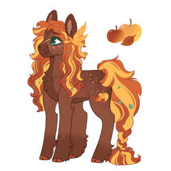 Size: 1280x1280 | Tagged: safe, artist:scarletskitty12, imported from derpibooru, oc, oc only, oc:honey crisp, earth pony, pony, body freckles, cloven hooves, feather, feather in hair, female, freckles, mare, offspring, parent:applejack, parent:rockhoof, parents:rockjack, simple background, solo, transparent background