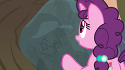 Size: 1920x1080 | Tagged: safe, imported from derpibooru, screencap, sugar belle, pony, the big mac question, female, intertwined trees, rock, solo, tree