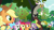 Size: 1920x1080 | Tagged: safe, imported from derpibooru, screencap, apple bloom, applejack, cup cake, discord, double diamond, night glider, party favor, scootaloo, spike, sweetie belle, dragon, earth pony, pegasus, pony, unicorn, the big mac question, apple, apple tree, cutie mark crusaders, female, filly, foal, food, male, mare, pear tree, stallion, tree, winged spike, wings