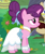 Size: 824x987 | Tagged: safe, imported from derpibooru, screencap, mayor mare, sugar belle, pony, unicorn, the big mac question, book, clothes, cropped, dress, female, mare, outfit catalog, solo, wedding dress