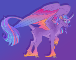 Size: 2500x2000 | Tagged: safe, artist:seffiron, imported from derpibooru, oc, oc only, oc:tropical thoughts, alicorn, pony, male, solo, stallion, unshorn fetlocks