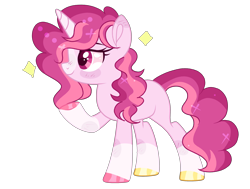 Size: 3080x2328 | Tagged: safe, artist:rose-moonlightowo, imported from derpibooru, sugar belle, pony, alternate design, female, simple background, solo, transparent background