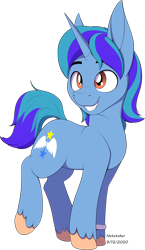 Size: 1372x2368 | Tagged: safe, artist:notetaker, imported from derpibooru, oc, oc only, oc:star sky, pony, unicorn, commission, male, simple background, solo, transparent background