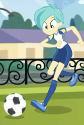 Size: 439x656 | Tagged: safe, imported from derpibooru, screencap, tennis match, equestria girls, equestria girls series, sock it to me, spoiler:eqg series (season 2), female, running, soccer field, soccer shoes, solo, tomboy