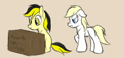 Size: 900x421 | Tagged: safe, artist:ahorseofcourse, oc, oc only, oc:aryanne, oc:leslie fair, pony, boop booth, booth, female, filly, filly aryanne, filly leslie fair, implied boop, nazi