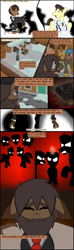 Size: 1280x4309 | Tagged: safe, artist:mr100dragon100, imported from derpibooru, comic:new beginnings and new friends, adam (frankenstein monster), box, comic, crying, dark forest au's dr. jekyll and mr. hyde, dark forest au's matthew, griffin (character), red, scared, shadow figures, simple background, snow, street, white background