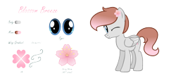 Size: 2000x885 | Tagged: safe, artist:darbypop1, imported from derpibooru, oc, oc only, oc:blossom breeze, pegasus, pony, male, one eye closed, reference sheet, simple background, solo, stallion, transparent background, wink