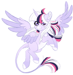 Size: 1024x1042 | Tagged: safe, artist:azure-art-wave, imported from derpibooru, oc, oc only, oc:mystic mysteries, alicorn, pony, not twilight sparkle, simple background, solo, transparent background