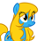 Size: 600x555 | Tagged: safe, artist:marytheechidna, imported from derpibooru, oc, oc only, oc:internet explorer, earth pony, pony, ask internet explorer, alternate hairstyle, browser ponies, internet explorer, solo