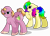 Size: 7400x5300 | Tagged: safe, artist:rainbowtashie, imported from derpibooru, big macintosh, shining armor, oc, oc only, oc:home defence, oc:rainbow tashie, earth pony, pony, unicorn, butt, commissioner:bigonionbean, cutie mark, extra thicc, female, flank, fusion, fusion:big macintosh, fusion:home defence, fusion:shining armor, male, mare, parent:big macintosh, parent:shining armor, plot, simple background, stallion, transparent background, writer:bigonionbean