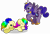 Size: 6500x4400 | Tagged: safe, artist:rainbowtashie, imported from derpibooru, princess cadance, princess luna, oc, oc:princess luminescent love, oc:rainbow tashie, alicorn, earth pony, pony, alicorn oc, alicorn princess, butt, commissioner:bigonionbean, cutie mark, eyes closed, female, flank, flying, fusion, fusion:princess cadance, fusion:princess luminescent love, fusion:princess luna, horn, mare, nintendo 64, plot, rainbow tashie, simple background, sleeping, transparent background, wings, writer:bigonionbean