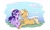 Size: 1024x621 | Tagged: safe, artist:shini951, artist:shinizavr, imported from derpibooru, starlight glimmer, oc, oc:sunlight bolt, pony, unicorn, canon x oc, commission, glimmbolt, looking at each other, romantic, ych result