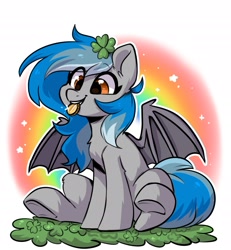 Size: 1940x2097 | Tagged: safe, artist:colorfulcolor233, artist:oofycolorful, imported from derpibooru, oc, oc only, oc:kosen, bat pony, pony, bat pony oc, bat wings, coin, simple background, solo, white background, wings