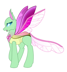 Size: 1024x1097 | Tagged: safe, artist:shadowpaw1007, imported from derpibooru, oc, oc only, oc:jewel jade blossom, changedling, changeling, pony, to where and back again, base used, changedling oc, changeling oc, female, simple background, transparent background