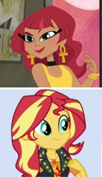 Size: 930x1620 | Tagged: safe, imported from derpibooru, screencap, sunset shimmer, equestria girls, equestria girls series, dc superhero girls, female, hawkgirl, shiera sanders