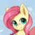 Size: 1024x1024 | Tagged: safe, ai generated, artist:thisponydoesnotexist, imported from derpibooru, pony, ai content, bust, cloud, generator:thisponydoesnotexist, neural network, not fluttershy, portrait, sky, smiling, solo
