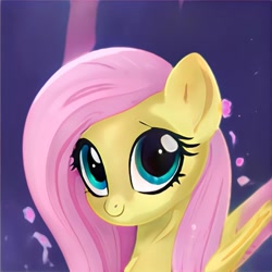 Size: 1024x1024 | Tagged: safe, artist:thisponydoesnotexist, imported from derpibooru, pony, accidentally a canon character, ai content, ai generated, artificial intelligence, bust, generator:thisponydoesnotexist, neural network, not fluttershy, portrait, solo