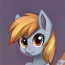 Size: 1024x1024 | Tagged: safe, artist:thisponydoesnotexist, imported from derpibooru, pony, ai content, ai generated, artificial intelligence, generator:thisponydoesnotexist, looking at you, neural network, not derpy, solo