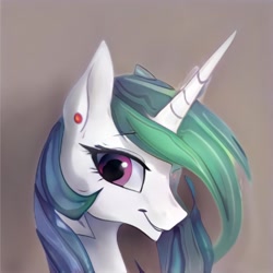 Size: 1024x1024 | Tagged: safe, artist:thisponydoesnotexist, imported from derpibooru, pony, unicorn, ai content, ai generated, artificial intelligence, generator:thisponydoesnotexist, neural network, not celestia, solo