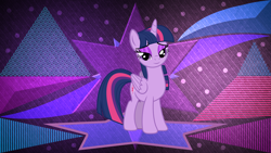 Size: 3840x2160 | Tagged: safe, artist:laszlvfx, artist:severity-gray, edit, imported from derpibooru, twilight sparkle, alicorn, pony, female, lidded eyes, solo, twilight sparkle (alicorn), wallpaper, wallpaper edit